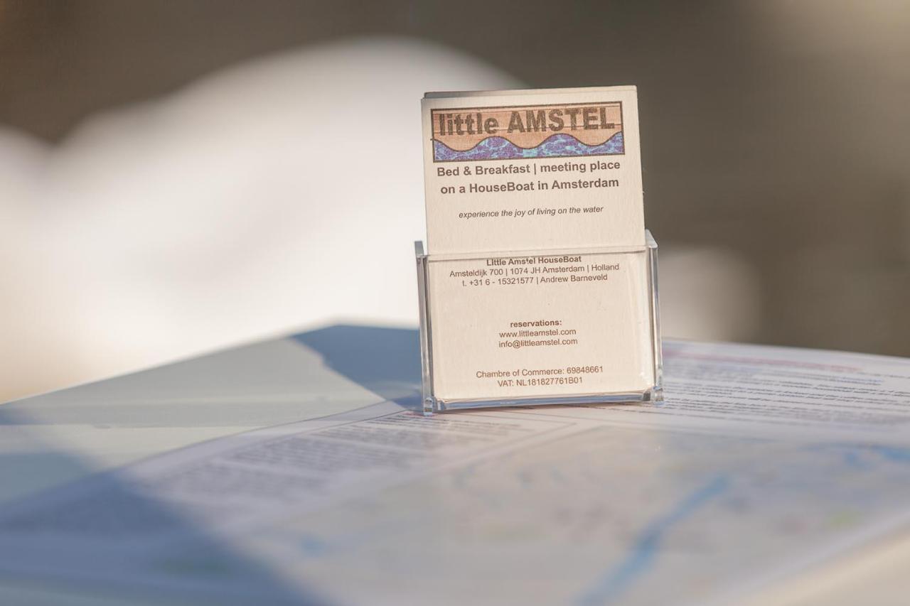 Houseboat Little Amstel Hotel อัมสเตอร์ดัม ภายนอก รูปภาพ